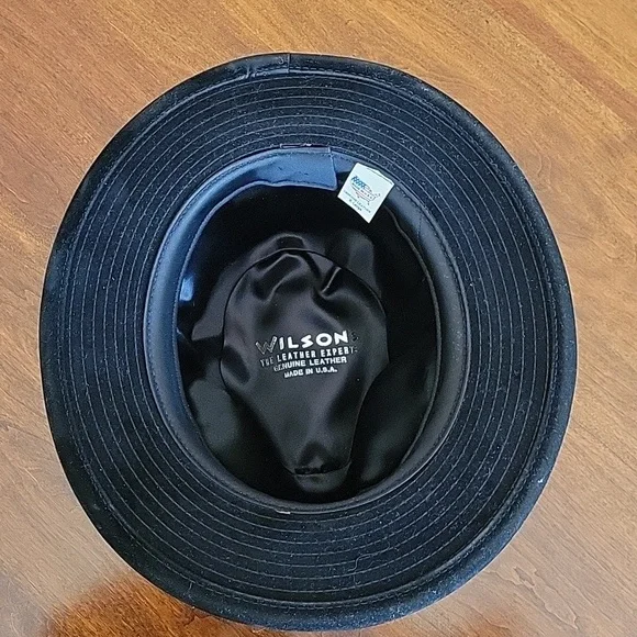 Vtg Wilson's Leather Hat - Picture 5 of 7